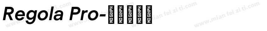 Regola Pro字体转换